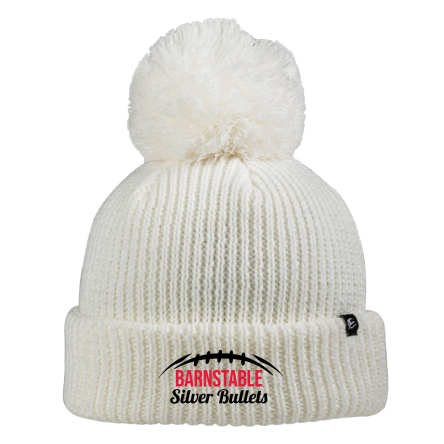 Ivory Pom Beanie