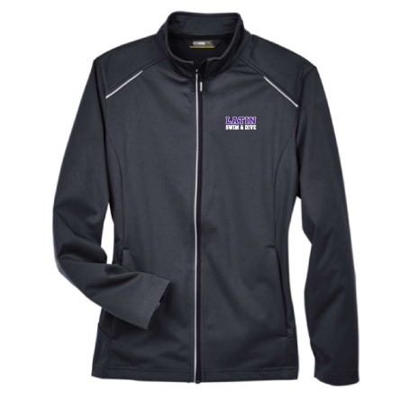 Women&#039;s BLACK TECHNO LITE 3-Layer Knit Tech-Shell Jacket