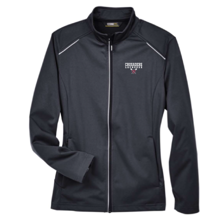 Women&#039;s BLACK TECHNO LITE 3-Layer Knit Tech-Shell Jacket