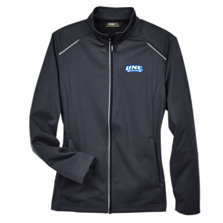 Women&#039;s BLACK TECHNO LITE 3-Layer Knit Tech-Shell Jacket