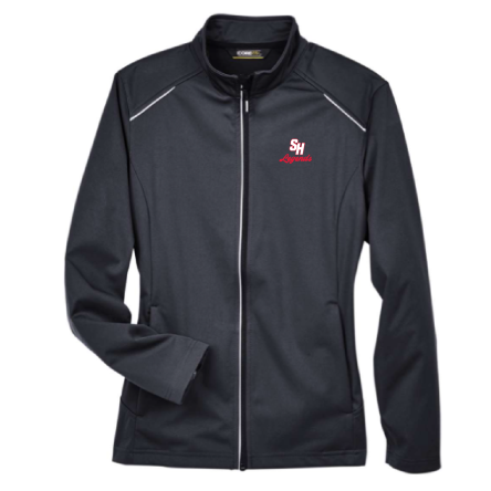 Women&#039;s BLACK TECHNO LITE 3-Layer Knit Tech-Shell Jacket