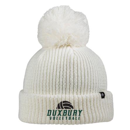 Ivory Pom Beanie