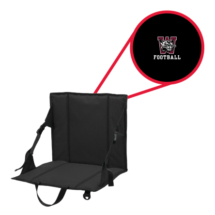 BLACK Stadium Seat