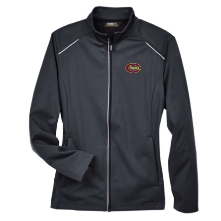 Women&#039;s BLACK TECHNO LITE 3-Layer Knit Tech-Shell Jacket