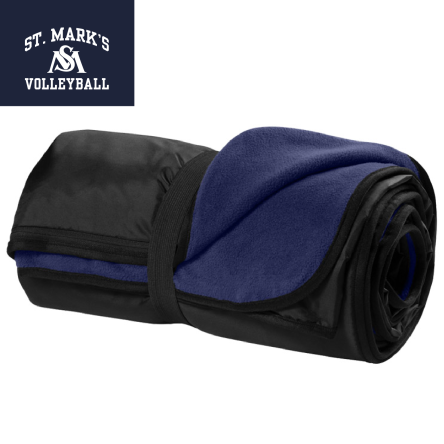 Classic NAVY Fleece Travel Blanket