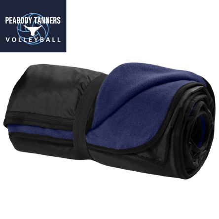 Classic NAVY Fleece Travel Blanket