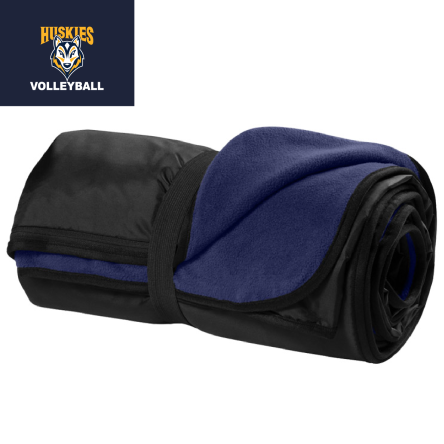 Classic NAVY Fleece Travel Blanket