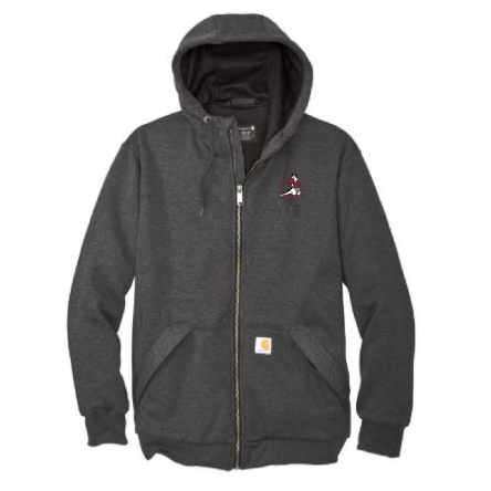 CARHARTT® Midweight Thermal-Lined Carbon Full-Zip SWEATSHIRT