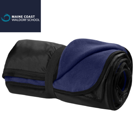 Classic NAVY Fleece Travel Blanket