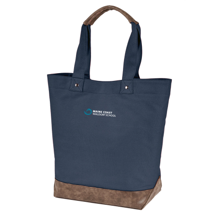 NAVY Canvas Resort Tote