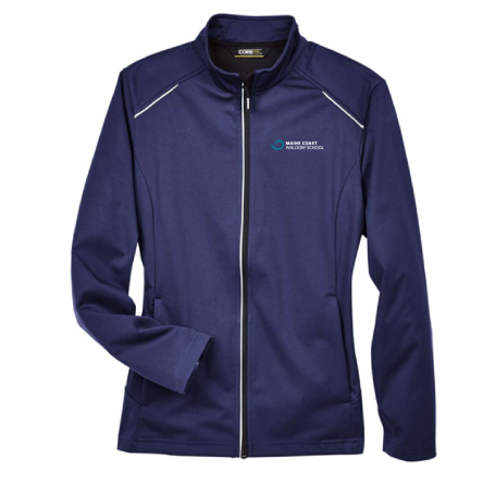 Women&#039;s NAVY TECHNO LITE 3-Layer Knit Tech-Shell Jacket
