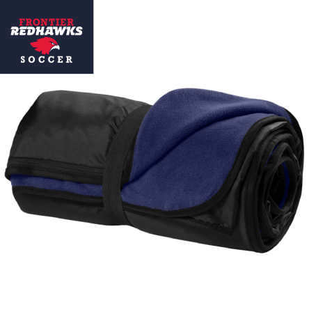 Classic NAVY Fleece Travel Blanket