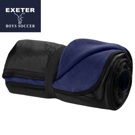 Classic NAVY Fleece Travel Blanket