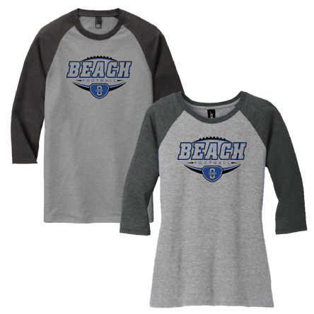 Tri-Blend 3/4 Sleeve BASEBALL Tee