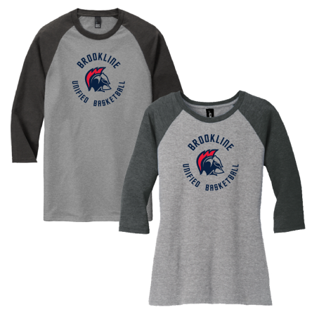 Tri-Blend 3/4 Sleeve BASEBALL Tee