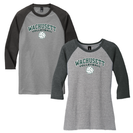 Tri-Blend 3/4 Sleeve BASEBALL Tee