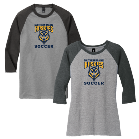 Tri-Blend 3/4 Sleeve BASEBALL Tee