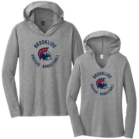 Tri-Blend Long Sleeve HOODED Tee