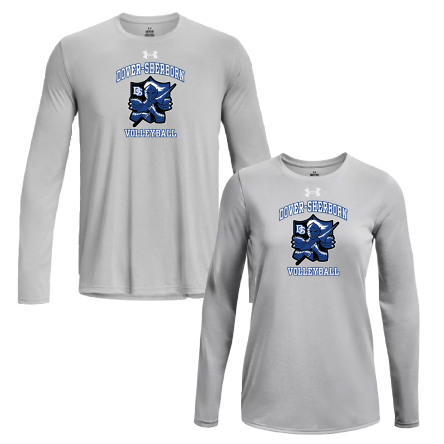 Under Armour Mod Grey LONG Sleeve TECH Tee
