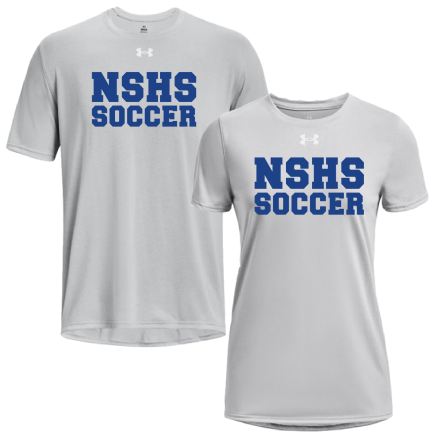 Under Armour Mod Grey SHORT Sleeve TECH Tee