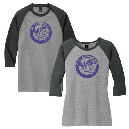 Tri-Blend 3/4 Sleeve BASEBALL Tee