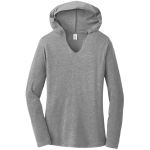 Tri-Blend Long Sleeve HOODED Tee