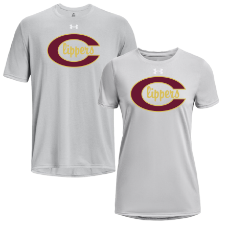 Under Armour Mod Grey SHORT Sleeve TECH Tee