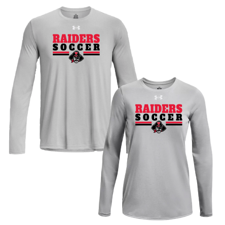 Under Armour Mod Grey LONG Sleeve TECH Tee