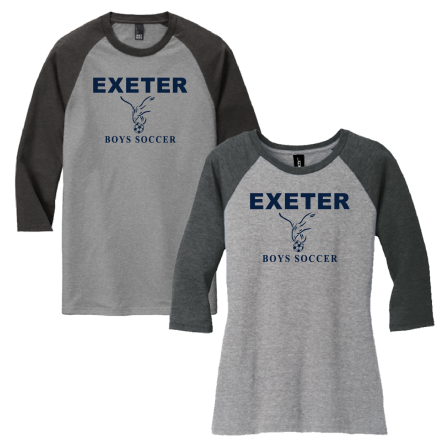 Tri-Blend 3/4 Sleeve BASEBALL Tee