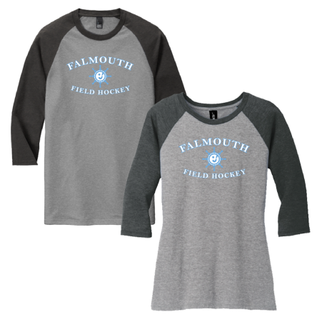 Tri-Blend 3/4 Sleeve BASEBALL Tee