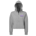 Women’s Alice CROPPED 1/2 ZIP HOODED SWEATSHIRT