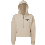Women’s Alice CROPPED 1/2 ZIP HOODED SWEATSHIRT