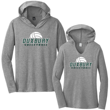Tri-Blend Long Sleeve HOODED Tee