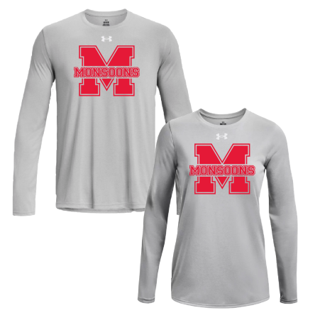 Under Armour Mod Grey LONG Sleeve TECH Tee