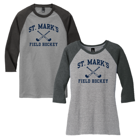 Tri-Blend 3/4 Sleeve BASEBALL Tee