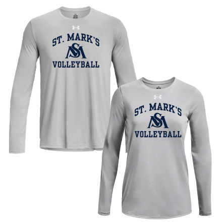 Under Armour Mod Grey LONG Sleeve TECH Tee