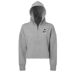 Women’s Alice CROPPED 1/2 ZIP HOODED SWEATSHIRT