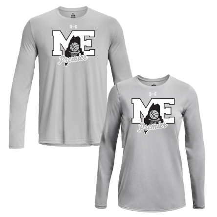 Under Armour Mod Grey LONG Sleeve TECH Tee