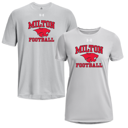 Under Armour Mod Grey SHORT Sleeve TECH Tee