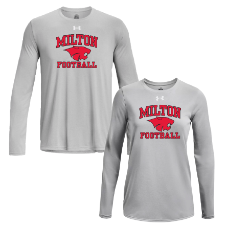 Under Armour Mod Grey LONG Sleeve TECH Tee