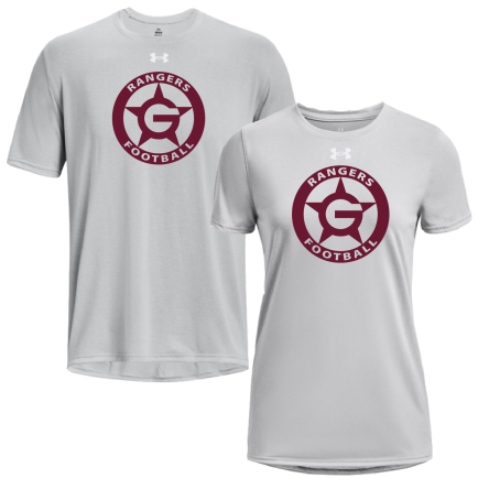 Under Armour Mod Grey SHORT Sleeve TECH Tee