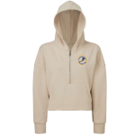 Women’s Alice CROPPED 1/2 ZIP HOODED SWEATSHIRT