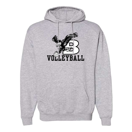 Classic Cotton/Poly GREY Blend Pullover HOODIE