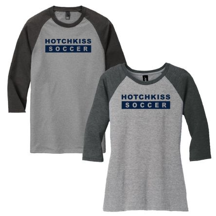 Tri-Blend 3/4 Sleeve BASEBALL Tee