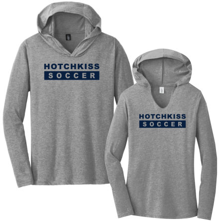 Tri-Blend Long Sleeve HOODED Tee
