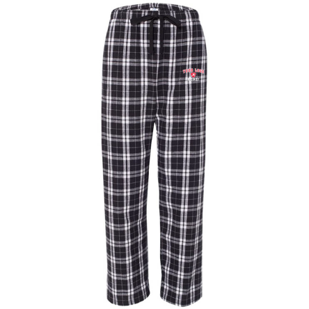 Black and White Flannel Pant