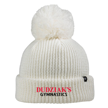 Ivory Pom Beanie