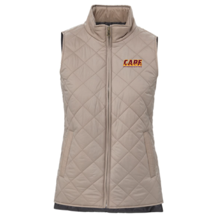 Women&#039;s Vintage DIAMOND Quilted VEST