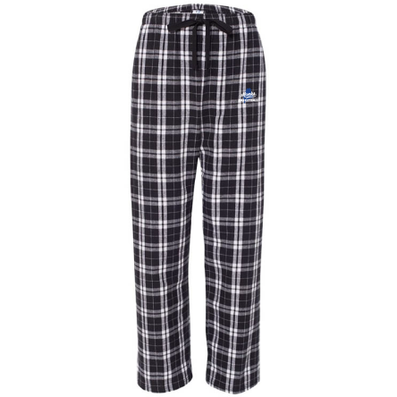 Black and White Flannel Pant