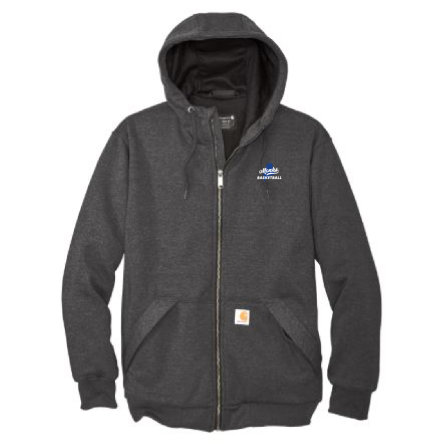 CARHARTT® Midweight Thermal-Lined Carbon Full-Zip SWEATSHIRT